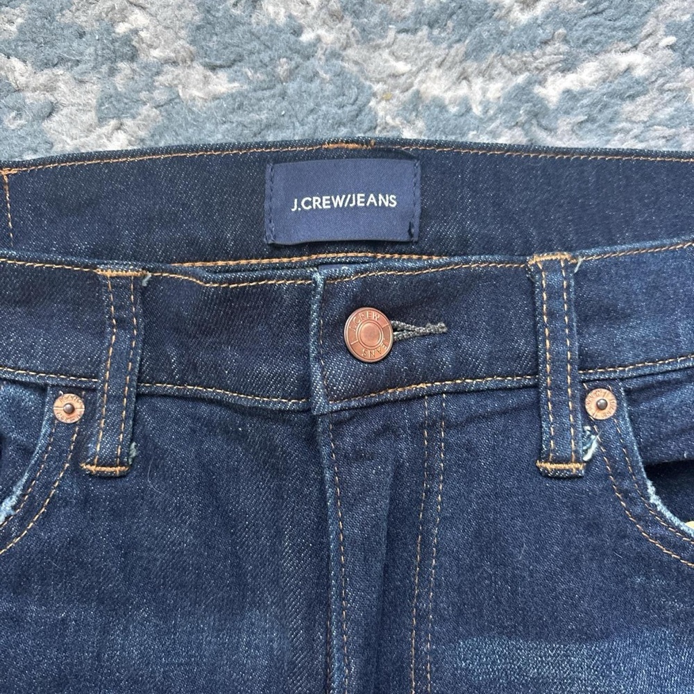 J. Crew Men's Dark Indigo Jeans